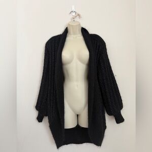 Chic Black Women's Cardigan